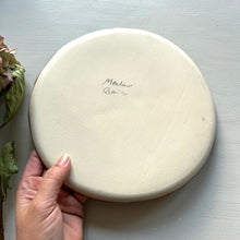 Load image into Gallery viewer, Abalone stoneware dinner plate/platter