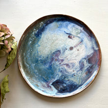 Load image into Gallery viewer, Abalone stoneware dinner plate/platter