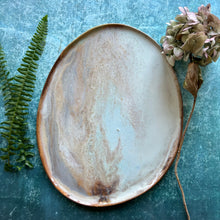 Load image into Gallery viewer, Abalone stoneware platter