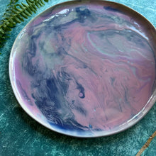 Load image into Gallery viewer, Abalone stoneware dinner plate/platter