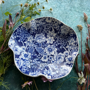 Botanical porcelain bowl